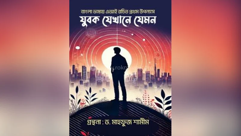 বইমেলায় বাংলা ভাষার প্রথম এআই রচিত উপন্যাস ‘যুবক যেখানে যেমন’