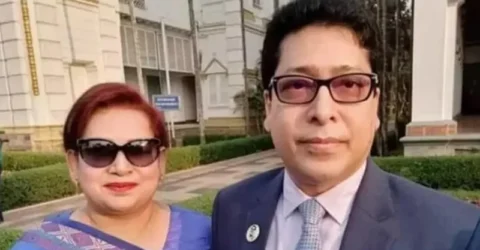 সাবেক জনপ্রশাসনমন্ত্রী ফরহাদ হোসেনের স্ত্রী মোনালিসা গ্রেপ্তার