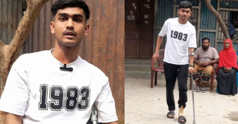 মাফিয়া চক্রের নির্যাতন বাবা নিখোঁজ, লিবিয়া থেকে পঙ্গু হয়ে ফিরলেন ছেলে