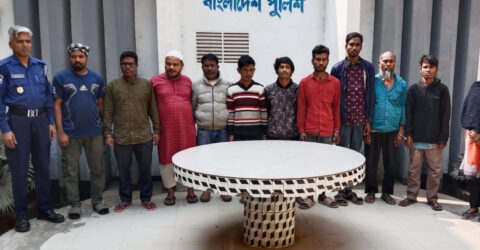 ময়মনসিংহে অপারেশন ডেভিল হান্টে ৩ দিনে গ্রেপ্তার ৬১