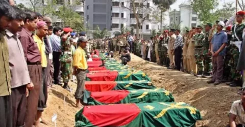 নিহত ৭ বিডিআর সদস্যের রাষ্ট্রীয় স্বীকৃতি নেই