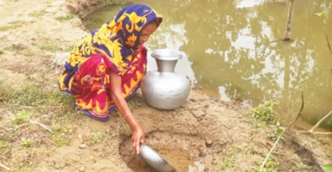পাঁচ জেলার ৪০% এলাকায় পানির তীব্র সংকট