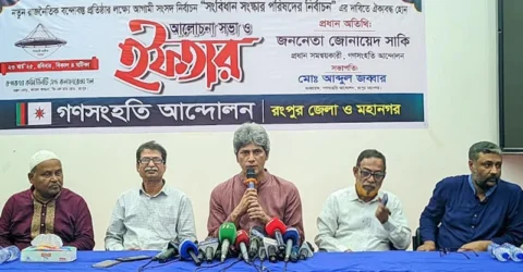 দেশে নানা ধরনের অস্থিতিশীলতার চেষ্টা চলছে: জোনায়েদ সাকি