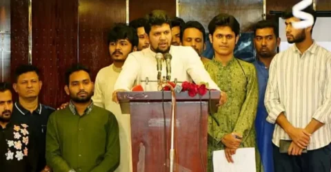 রাষ্ট্রের প্রতিষ্ঠানের বিরুদ্ধে জনগণকে দাঁড় করানো যাবে না: মাহফুজ আলম