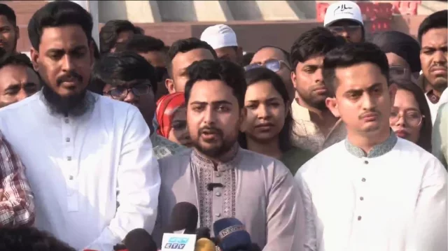 পুরনো সংবিধান ও শাসন কাঠামো রেখে নতুন বাংলাদেশ বিনির্মাণ সম্ভব নয়: নাহিদ ইসলাম