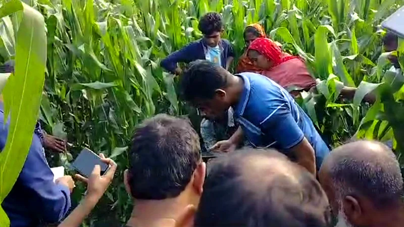 ভুট্টা ক্ষেতে পড়ে ছিল যুবকের রক্তাক্ত মরদেহ