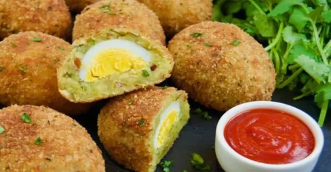ইফতারে ডিম আলুচপ