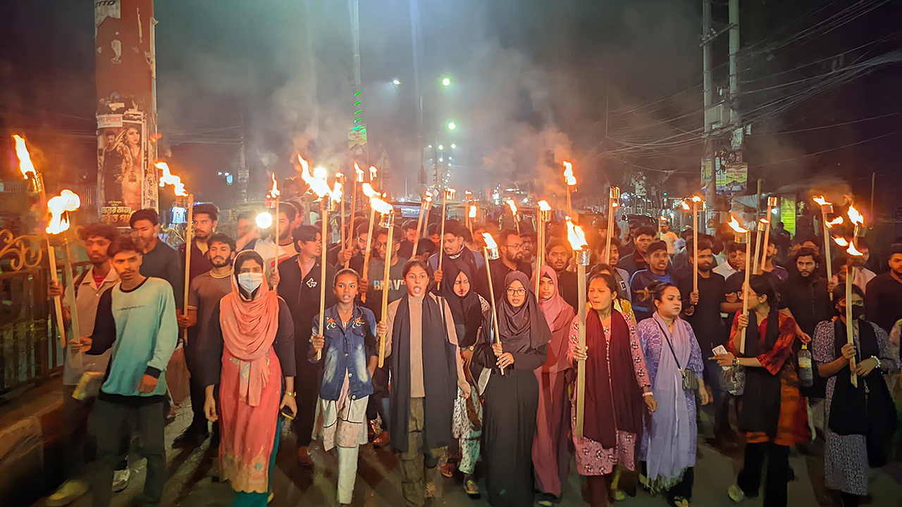 রংপুরে ধর্ষকদের সর্বোচ্চ শাস্তির দাবি
