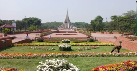 ৫৫তম স্বাধীনতা দিবস উদ্‌যাপন, প্রস্তুত জাতীয় স্মৃতিসৌধ
