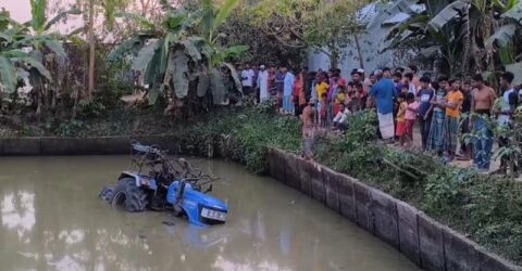 সিরাজগঞ্জে ট্রাক্টর উল্টে দুই যুবক নিহত