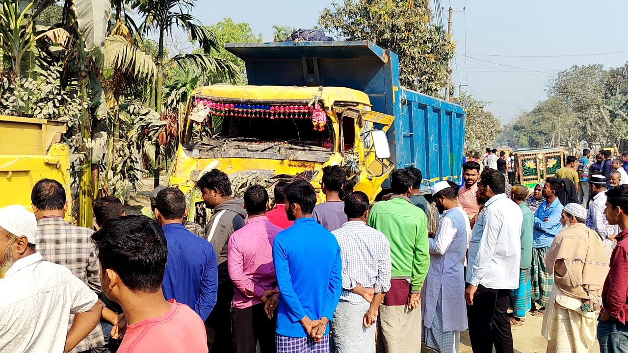 সকালে জামালপুর-ময়মনসিংহ মহাসড়কে ঝরল দুই প্রাণ