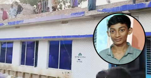 মসজিদের পিলার ধসে প্রাণ গেল কিশোরের