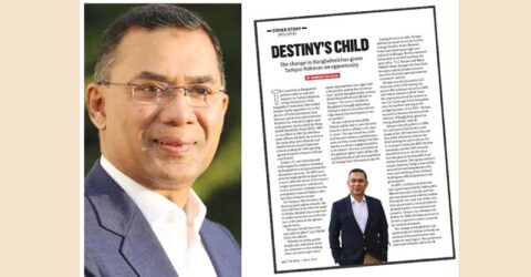‘দ্য উইক’ ম্যাগাজিনে কাভার স্টোরি তারেক রহমান ‘নিয়তির সন্তান’