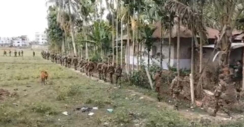 খাগড়াছড়িতে অভিযানে ইউপিডিএফের গোপন আস্তানার সন্ধান