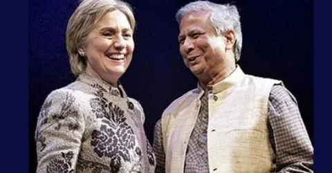 ১০০ প্রভাবশালীর তালিকায় ড. ইউনূস, যা লিখেছেন হিলারি ক্লিনটন