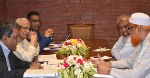 খেলাফত মজলিসের সঙ্গে সংলাপে জাতীয় ঐকমত্য কমিশন