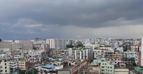 দূষণ কিছুটা কমলেও ঢাকার বাতাস আজ অস্বাস্থ্যকর