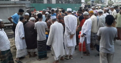 ঝিনাইদহ শহরে ট্রাক চাপায় নৈশ প্রহরী নিহত