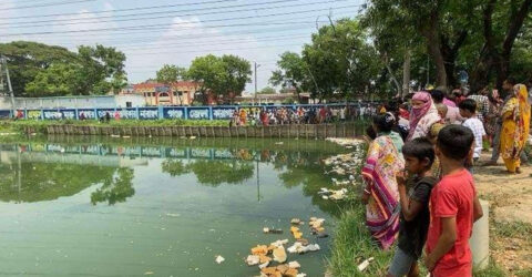 কারাগারের সামনের পুকুর থেকে কিশোরের মরদেহ উদ্ধার