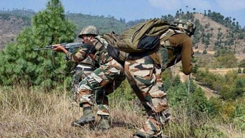 ভারত-পাকিস্তানের সেনাদের মধ্যে আবারও গোলাগুলি
