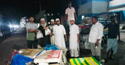 জব্দ করা ৩০ মণ জাটকা দেওয়া হলো এতিমখানায়