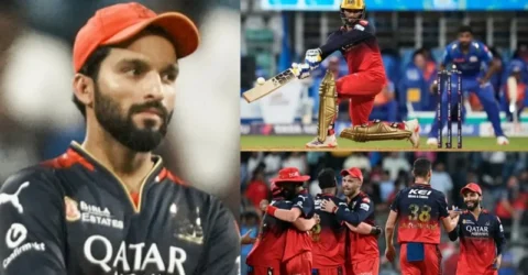 মুম্বাইকে হারিয়ে জরিমানা গুনলেন আরসিবি অধিনায়ক