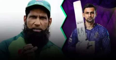 পিএসএলে শোয়েব মালিককে দেখে চটেছেন ইউসুফ