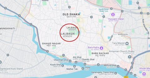 লালবাগে দুই লেগুনার মুখোমুখি সংঘর্ষে আহত ৩