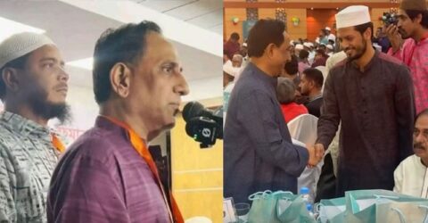 জামায়াতের অনুষ্ঠানের সন্তোষ শর্মা আলেম নির্যাতনে সরাসরি যুক্ত: মুফতি হারুন ইজাহার