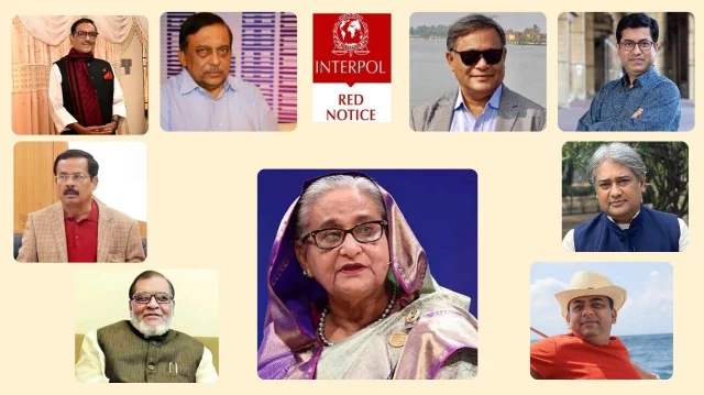 শেখ হাসিনাসহ ১২ জনের নামে রেড নোটিশ জারির আবেদন