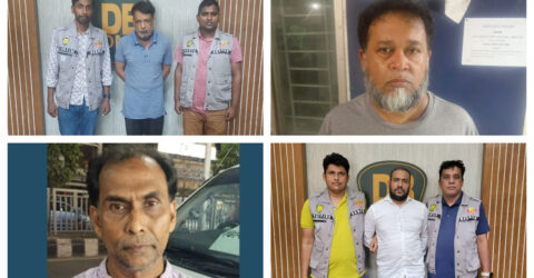 ঝটিকা মিছিল বিরোধী অভিযান : আ.লীগের সাবেক এমপিসহ গ্রেপ্তার ৭