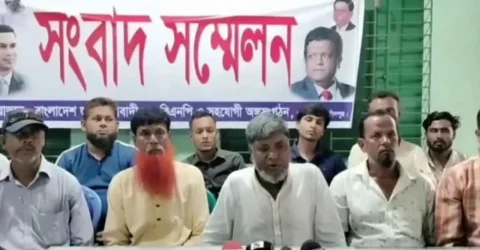 চাঁদপুরে দখল করা আওয়ামী লীগের অফিস ফেরত দিলো বিএনপি