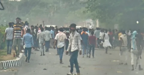 ওয়াক্‌ফ আইন বাতিলের দাবিতে আবারো রণক্ষেত্র মুর্শিদাবাদ