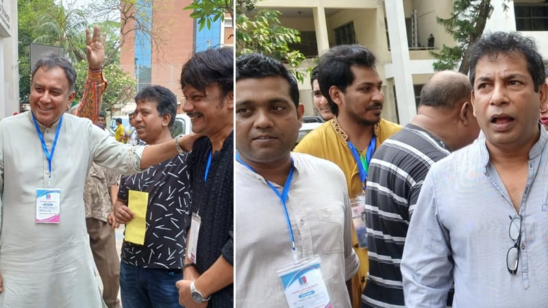 চলছে অভিনয়শিল্পী সংঘের ভোটগ্রহণ, ২১ পদে লড়ছেন ৪০ প্রার্থী