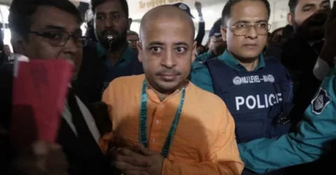 জামিন পেলেন চিন্ময় কৃষ্ণ দাস