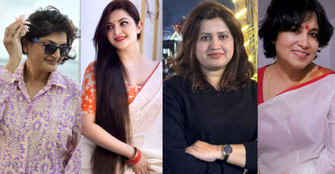 পরীমণির পাশে দাঁড়ালেন ন্যান্সি, মুন্নি সাহা, তসলিমা নাসরিন