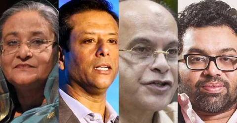 শেখ হাসিনার সঙ্গে অভিনেতা সাংবাদিক আইনজীবীসহ আসামি ৪০৭