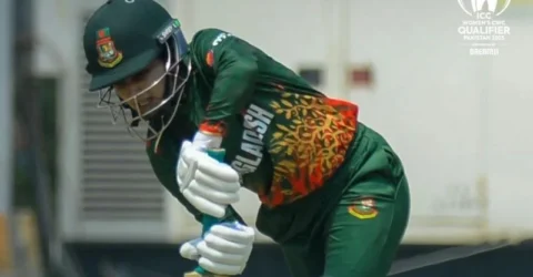 জ্যোতির প্রথম ওয়ানডে সেঞ্চুরিতে বাংলাদেশের ইতিহাস