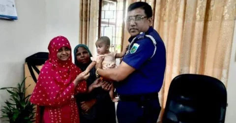 ৮ মাসের শিশুকে অপহরণের পর বিক্রি, ৮ দিন পর যশোর থেকে উদ্ধার