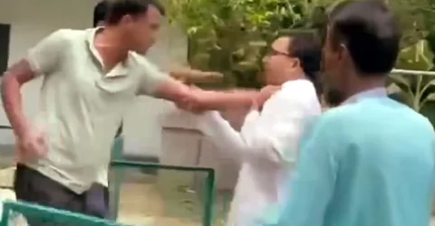 সিলেটে আওয়ামী লীগ নেতাকে মারধরের ছবি ভাইরাল, বিএনপি নেতার বাড়ি থেকে উদ্ধার