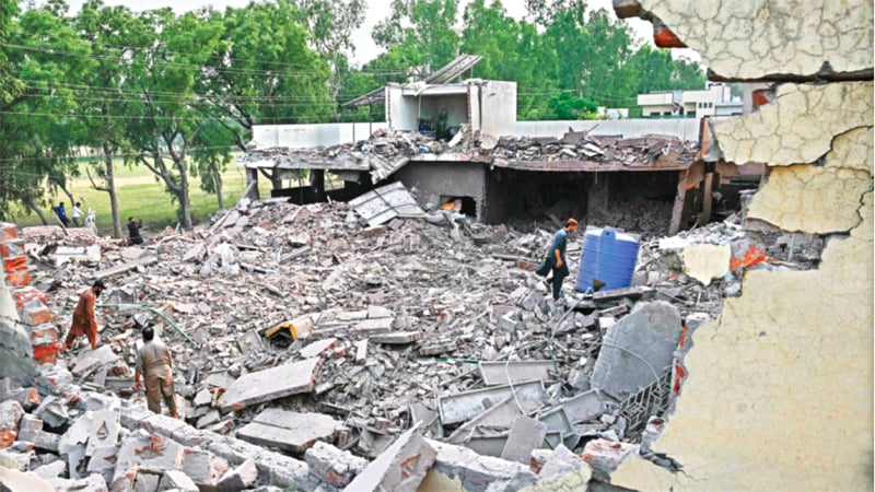 ভারতের হামলা, পাকিস্তানের জবাব