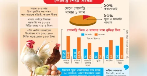 লোকসানের সময় দীর্ঘ হচ্ছে ছোট খামারিদের