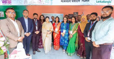 নারী উদ্যোক্তা সমাবেশে লংকাবাংলা ফাইন্যান্সের অংশগ্রহণ