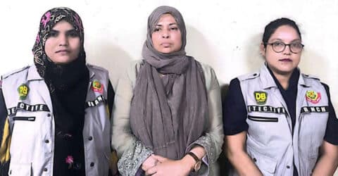 মাদারীপুর জেলা যুব মহিলা লীগের সভাপতি ঢাকায় গ্রেপ্তার