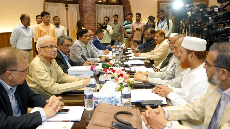 ঐকমত্য কমিশনের সঙ্গে জামায়াতের দ্বিতীয় দফায় বৈঠক চলছে