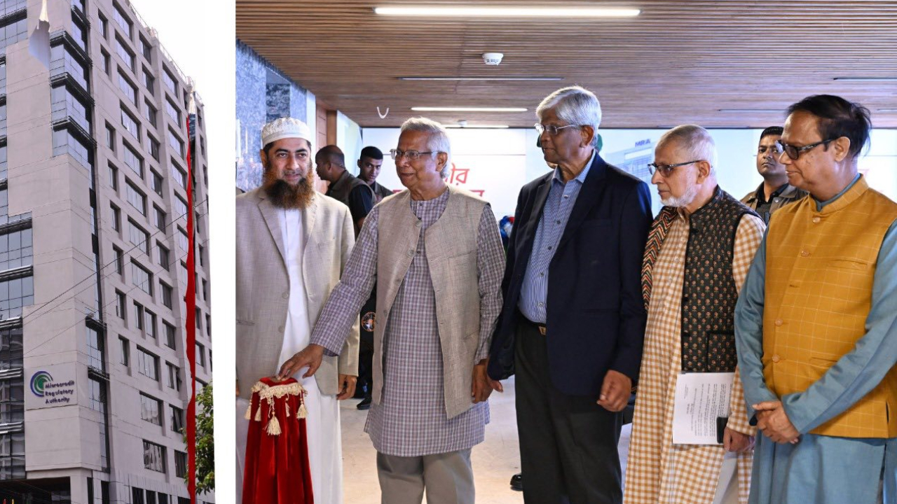 এমআরএ ভবন উদ্বোধন করলেন প্রধান উপদেষ্টা