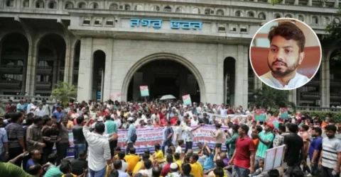 ইশরাকের শপথ দাবিতে নগর ভবন ঘেরাও, ২৪ ঘণ্টার আল্টিমেটাম