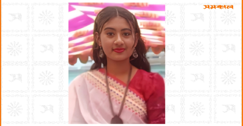 উল্লাপাড়ায় ভ্যান উল্টে প্রাণ গেল কলেজছাত্রীর