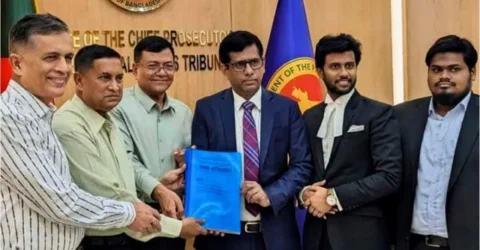 শেখ হাসিনার বিরুদ্ধে জুলাই গণহত্যা মামলার তদন্ত প্রতিবেদন দাখিল