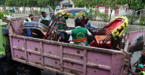 এবার রাজধানীতে বন্ধ হচ্ছে ব্যাটারিচালিত রিকশার উৎপাদন কারখানা